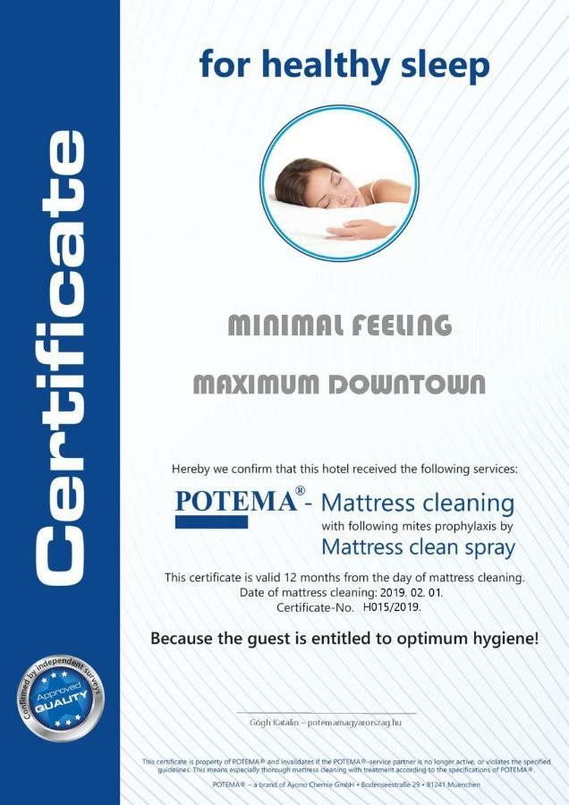 Maximum Downtown - Minimal Feeling * Budapeste